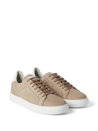 Brunello Cucinelli Mens Sneakers In Beige