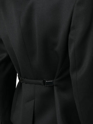Tom Ford Womens Black Virgin Wool Blazer