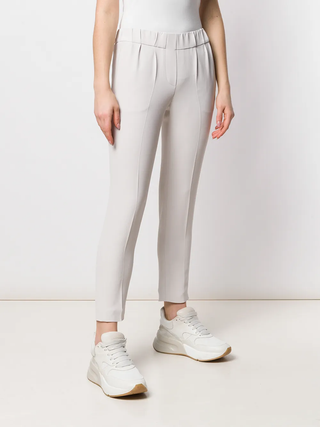 Brunello Cucinelli Womens White Pants