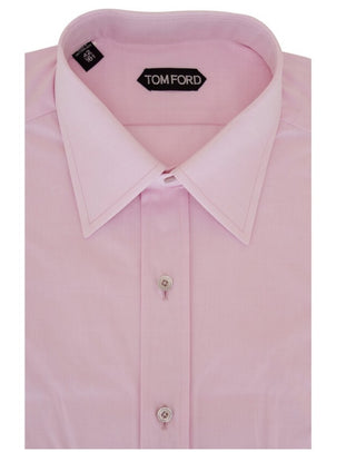 Tom Ford Mens Pink Dress Shirt