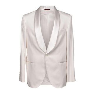 BRUNELLO CUCINELLI MEN'S JACKET WHITE