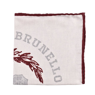 BRUNELLO CUCINELLI MEN'S POCKET SQUARE IN CJL09