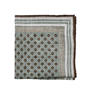 BRUNELLO CUCINELLI MEN'S POCKET SQUARE IN CVP58