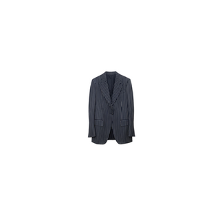 Tom Ford Navy Pinstripe Single-Breasted Blazer