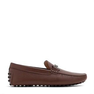 TODS MENS LOAFERS IN BROWN