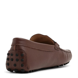 TODS MENS LOAFERS IN BROWN