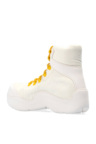 Bottega Veneta New Women's Boots Shoes In White