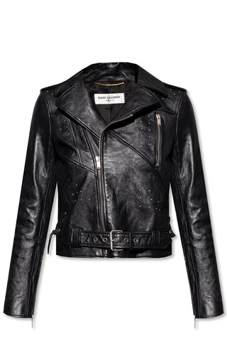 Saint Laurent Womens Jacket In Black