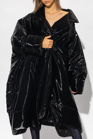 Saint Laurent Womens Coat In Black
