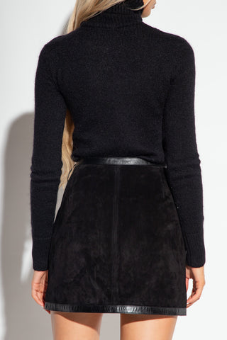 Saint Laurent Womens Pullover In Black