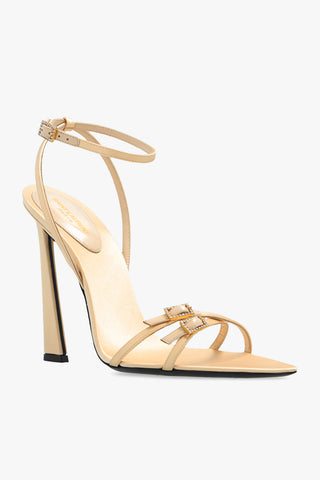 Saint Laurent Womens Shoes In Beige