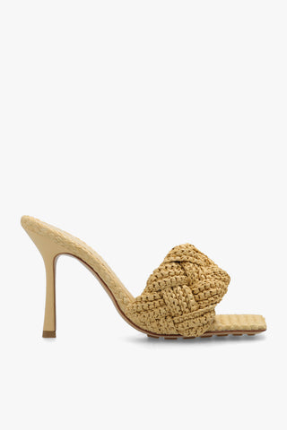 Bottega Veneta New Women's Shoes Intreccio Weave In Beige