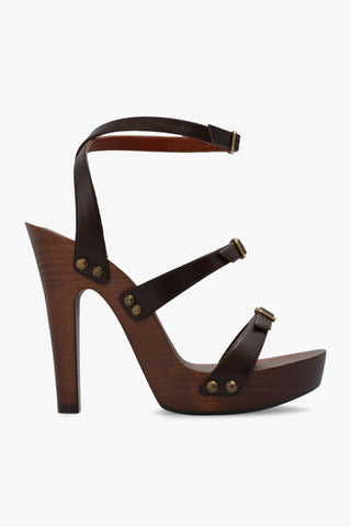 Saint Laurent Womens Shoes In Brown