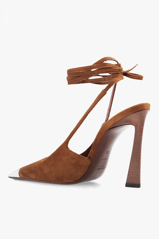 Saint Laurent Womens Shoes In Brown