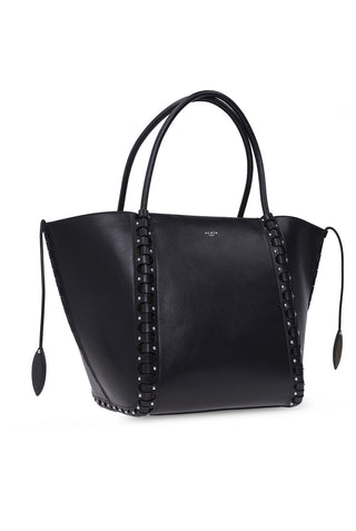 Alaia New Le Hinge Black Shoulder Bag Medium Shopper