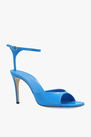 Victoria Beckham Womens Heel Shoes In Blue