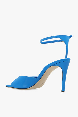 Victoria Beckham Womens Heel Shoes In Blue