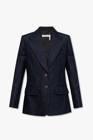 Chloé Womens New Jacket In Navy