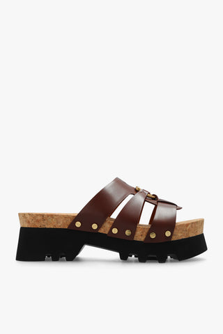 Chloé Womens New Platform Sandal In Brown