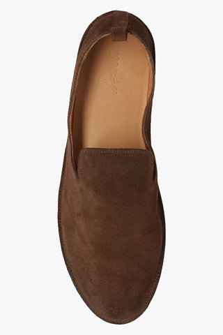 Marsell New ‘Strasacco’ Women’s Slip-On Brown Suede Shoes