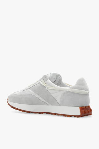 Rhude Mens Running Sneaker White Grey Shoes