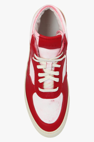 Rhude New Men's High Top Sneakers Shoes In Red